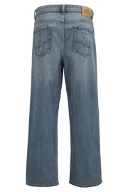thumbnail: JACK & JONES JUNIOR high waist extra baggy fit jeans dark blue denim