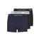 JACK & JONES JUNIOR boxershort JACVESTERBRO - donkerblauw/zwart (set van 3)