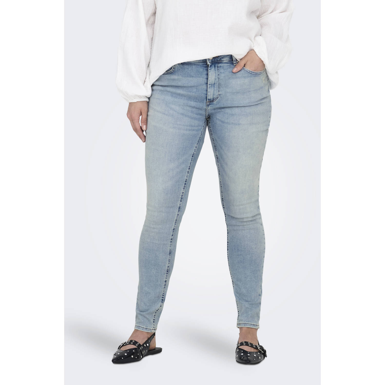 ONLY CARMAKOMA Skinny fit jeans CARWILLY REG SKINNY DNM ANA573 NOOS