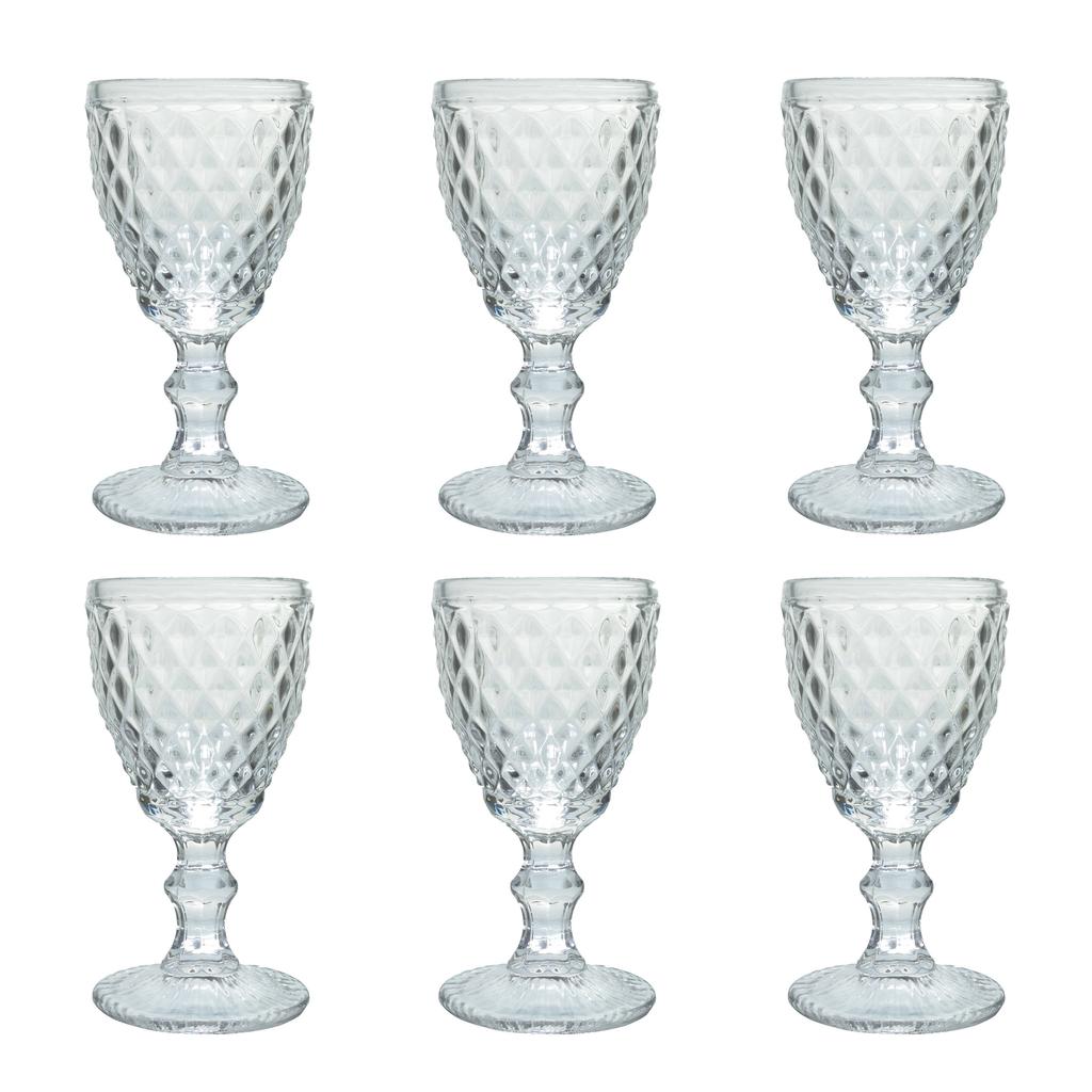Medard de Noblat Diamond wijnglas (200 ml) (set van 6) | wehkamp