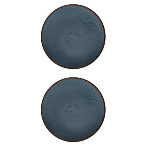 Medard de Noblat Feeling dinerbord (Ø26,5 cm) (set van 2) - donkerblauw