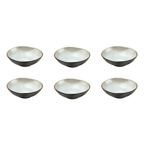 Medard de Noblat Shadow kom (Ø15 cm) (set van 6) - Grijswit