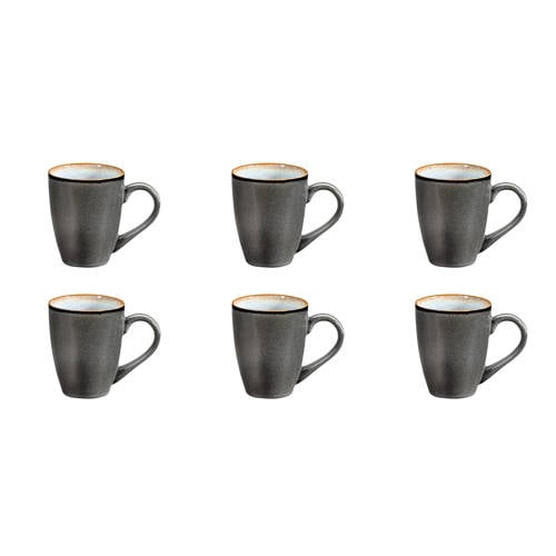 Medard de Noblat Shadow mok (300 ml) (set van 6) - Blauwgrijs