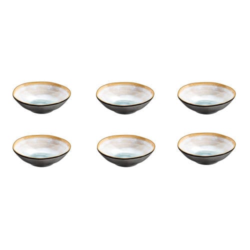 Medard de Noblat Shadow kom (Ø15 cm) (set van 6) - Blauwgrijs