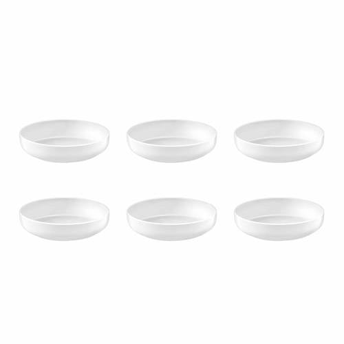 Medard de Noblat Yaka diep bord (Ø20 cm) (set van 6) - wit