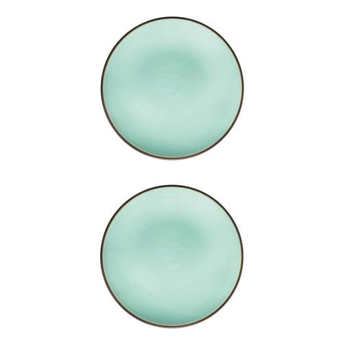 Medard de Noblat Feeling ontbijtbord (Ø21 cm) (set van 2) - Mintgroen