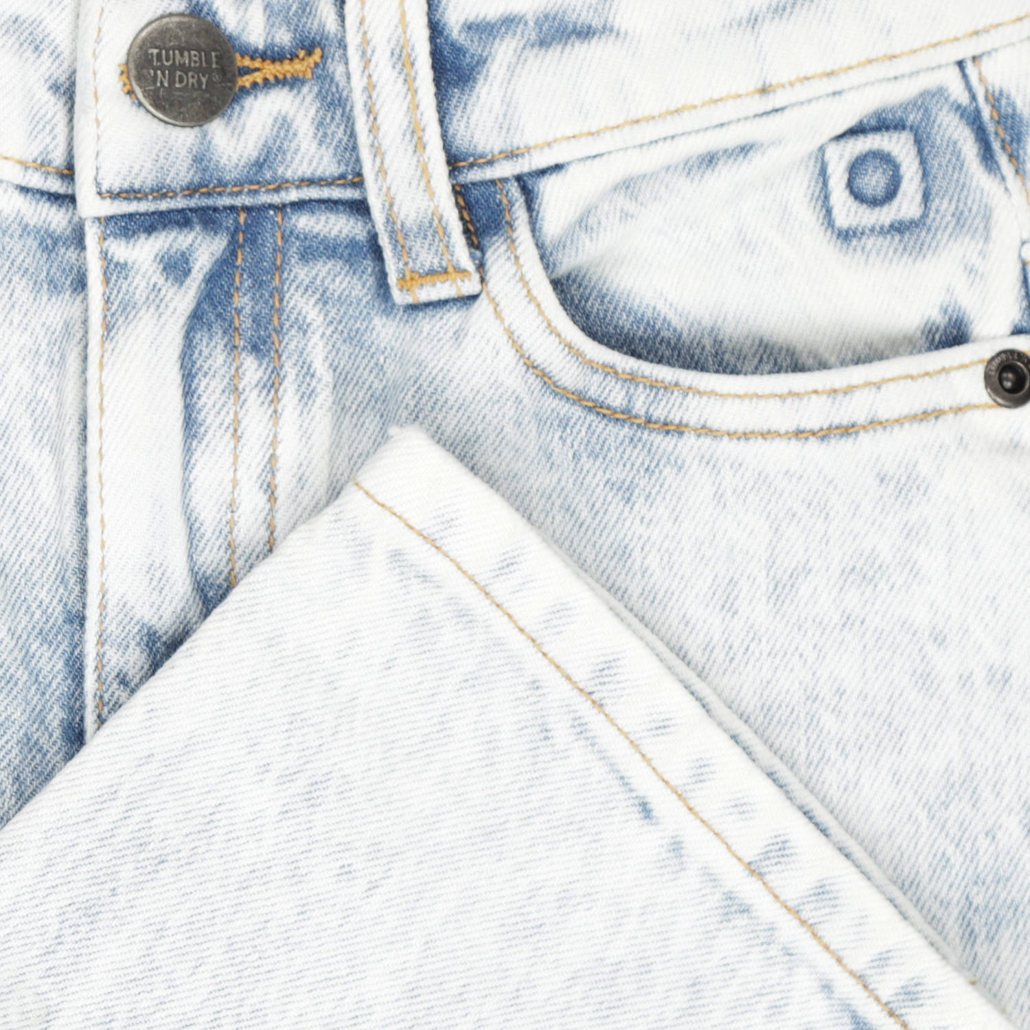 Tumble 'n Dry rechtvallend  waist regular fit jeans light blue denim
