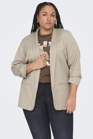 regular blazer lichtgrijs