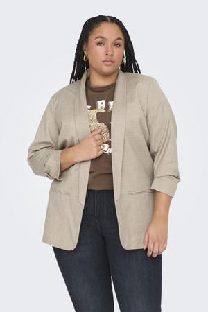 regular blazer lichtgrijs