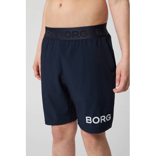 Björn Borg sportshort Borg donkerblauw afbeelding