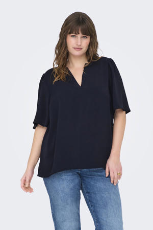 top donkerblauw