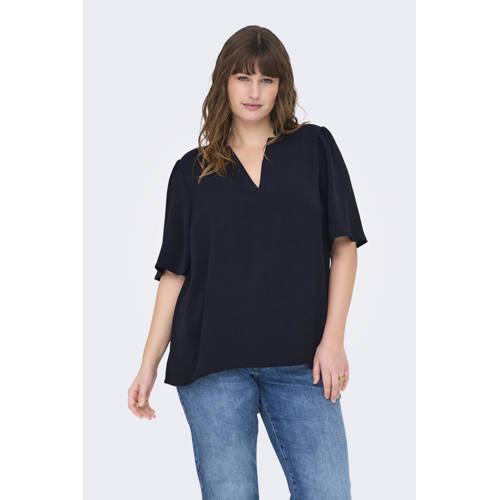 ONLY CARMAKOMA top donkerblauw afbeelding