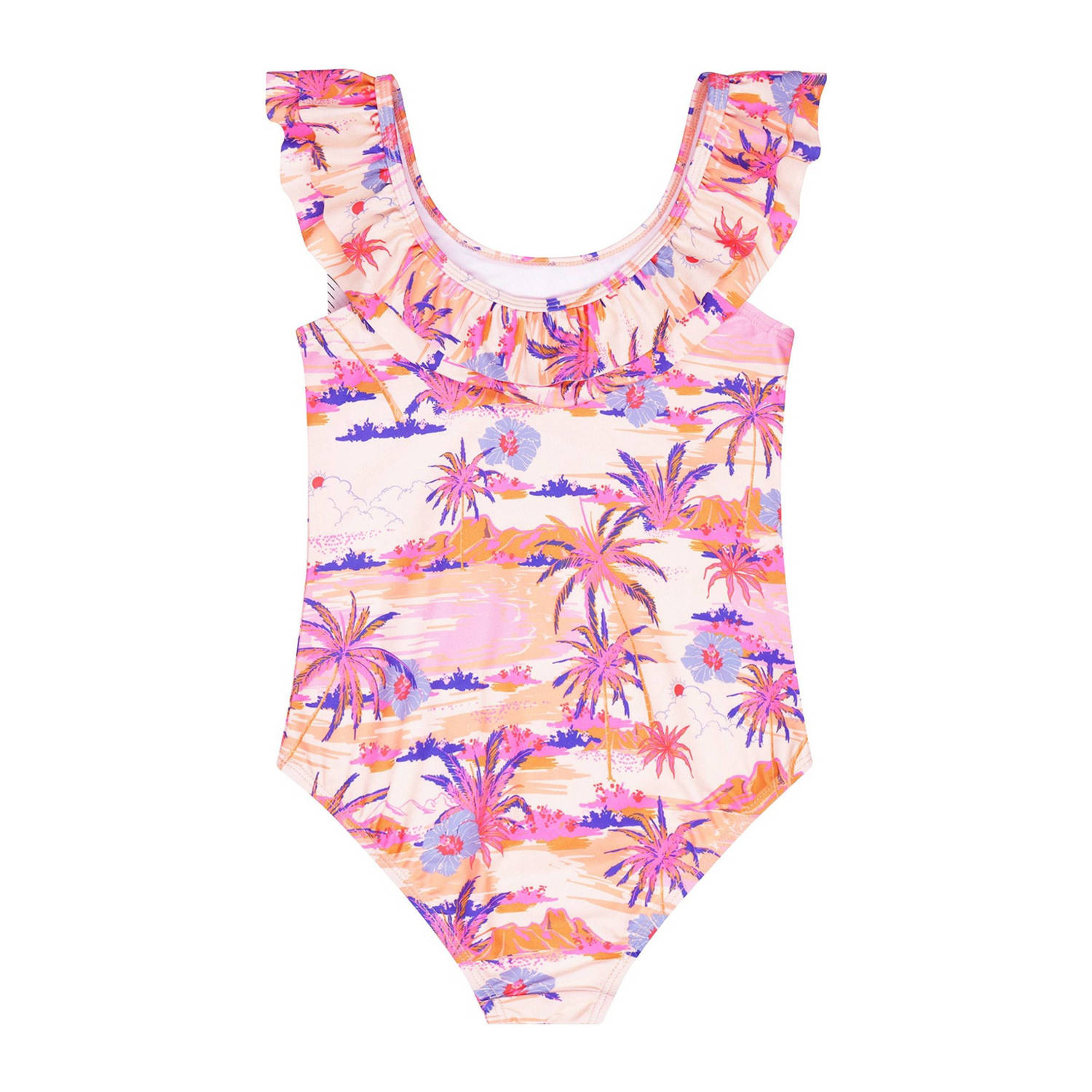 Tumble 'n Dry badpak roze paars wit