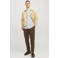 JACK & JONES ESSENTIALS zakelijk overhemd grijs