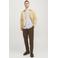 JACK & JONES ESSENTIALS zakelijk overhemd grijs
