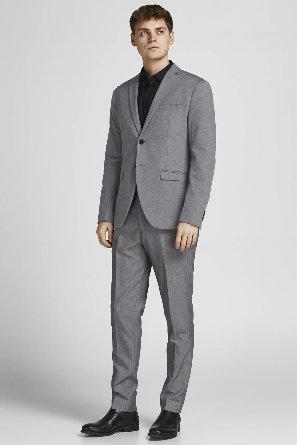 JACK & JONES PREMIUM colbert grijs