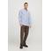 JACK & JONES ESSENTIALS casual overhemd lichtblauw