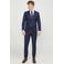 JACK & JONES PREMIUM super slim pantalon donkerblauw