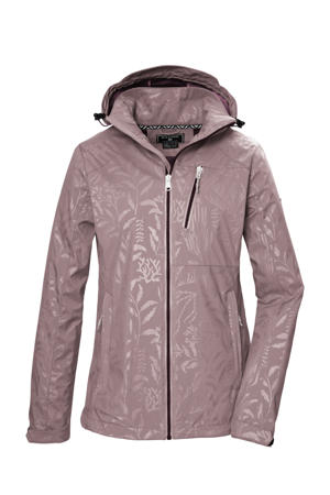 outdoor jas lichtroze