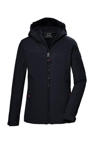 junior outdoor jas donkerblauw