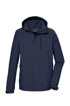 outdoor jas donkerblauw