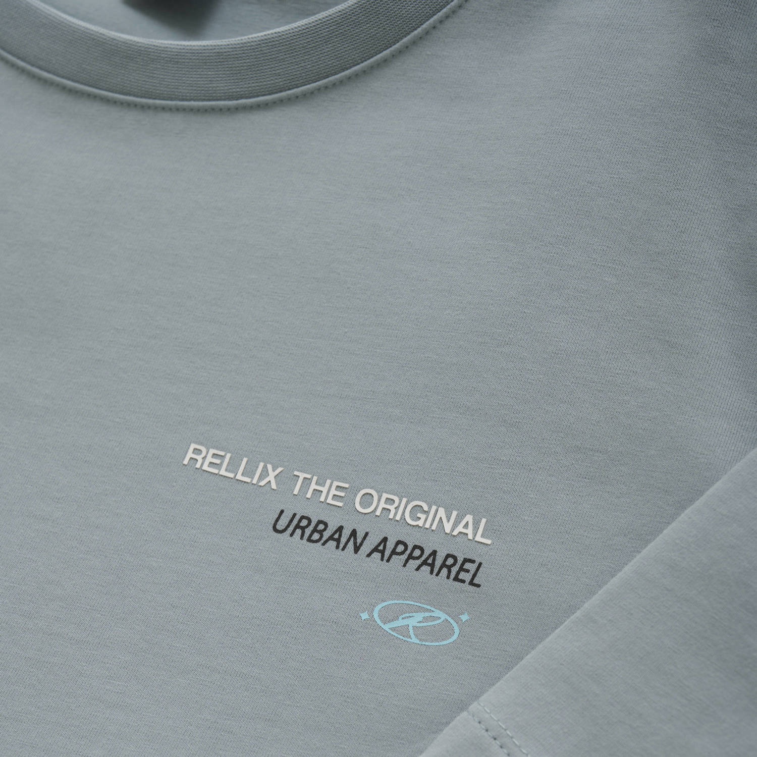 Rellix T-shirt grijsgroen