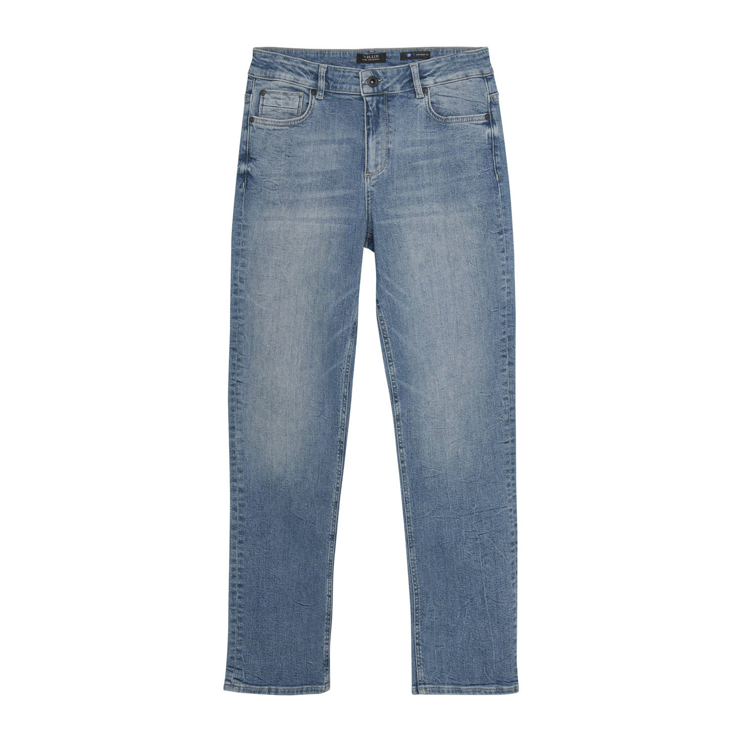 Rellix loose fit jeans medium blue denim