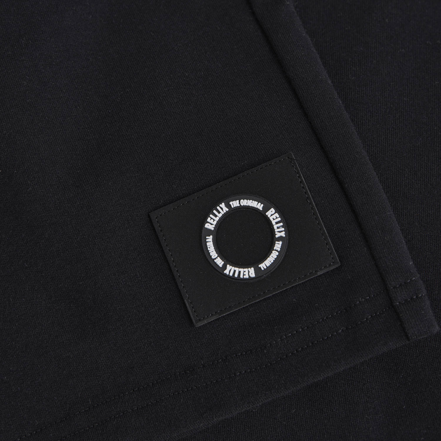 Rellix slim sweatshort zwart
