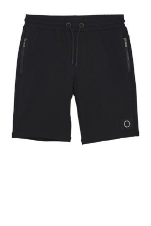 slim sweatshort zwart