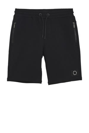 slim sweatshort zwart