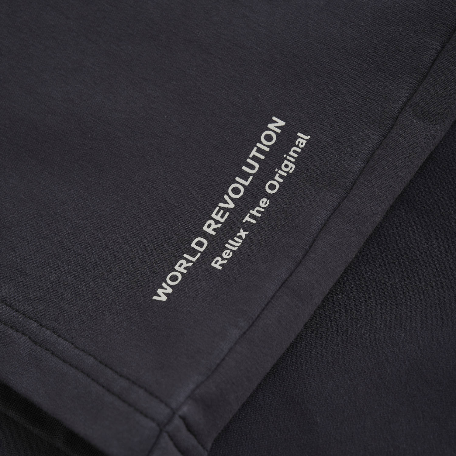 Rellix slim sweatshort zwart