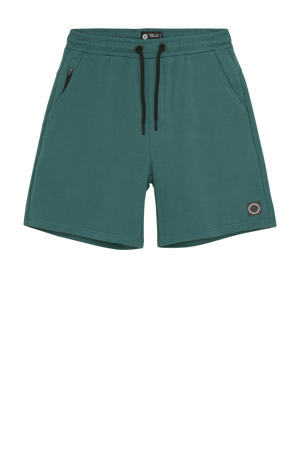 loose sweatshort donkergroen