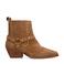 Sacha suède cowboylaarzen cognac