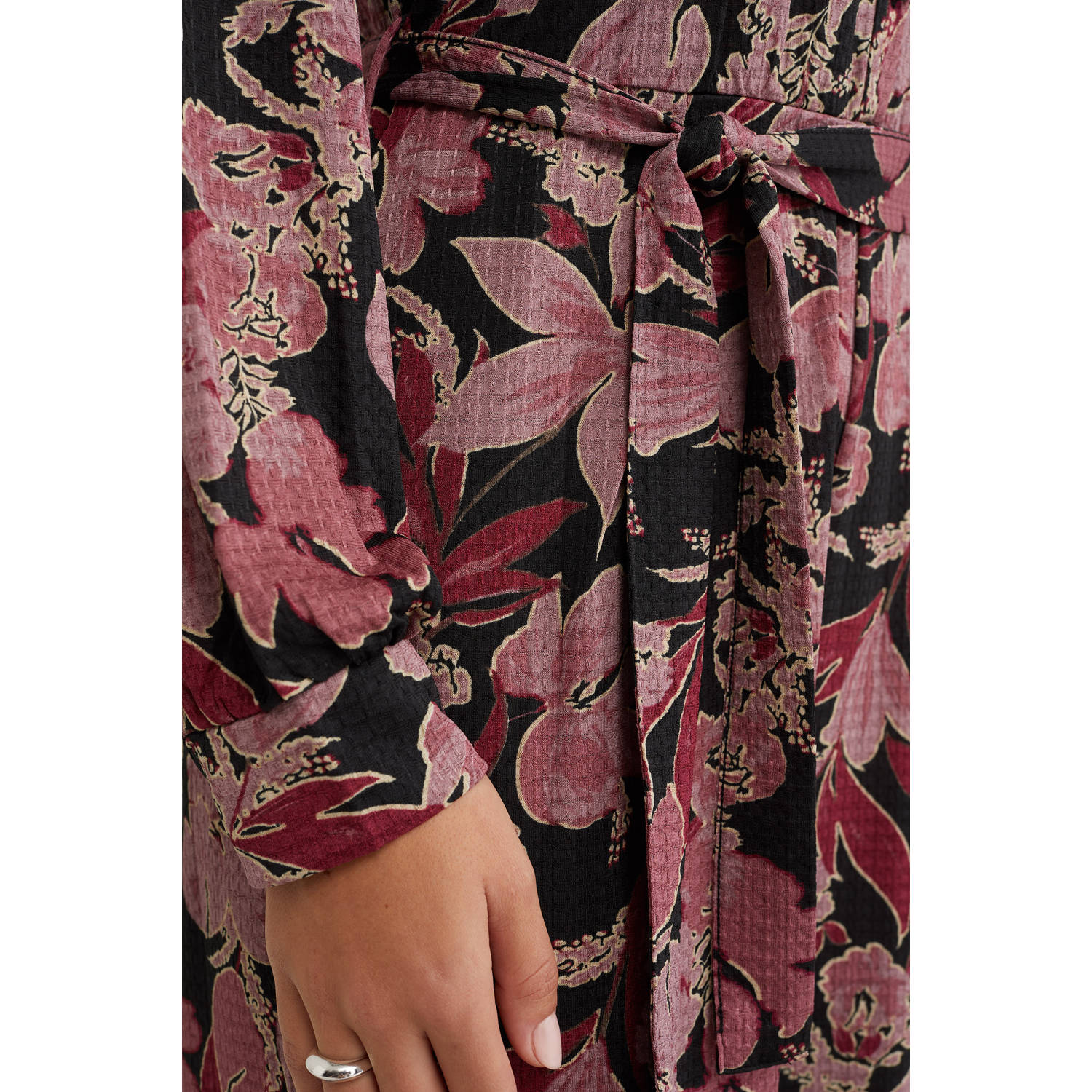 WE Fashion straight jumpsuit roze