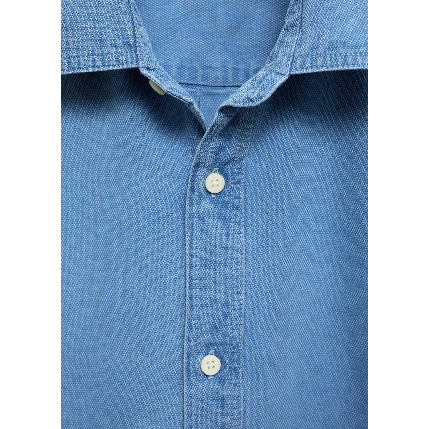 MANGO TEEN overhemd blauw