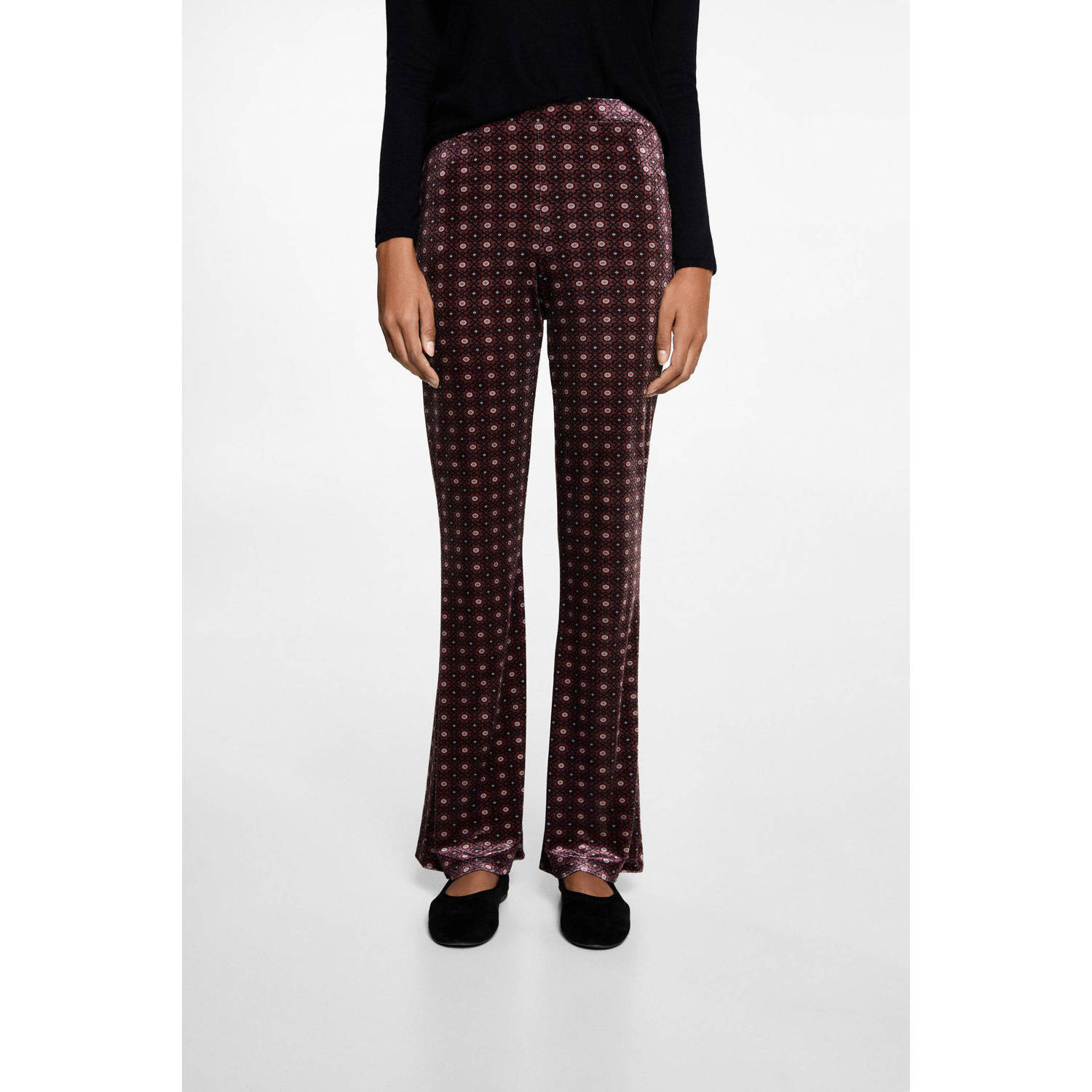 MANGO TEEN legging donkerrood