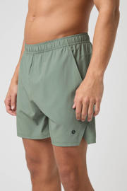 thumbnail: Lichtgroene heren Björn Borg sportshort Ace Raquet van polyester met regular fit, regular waist en effen