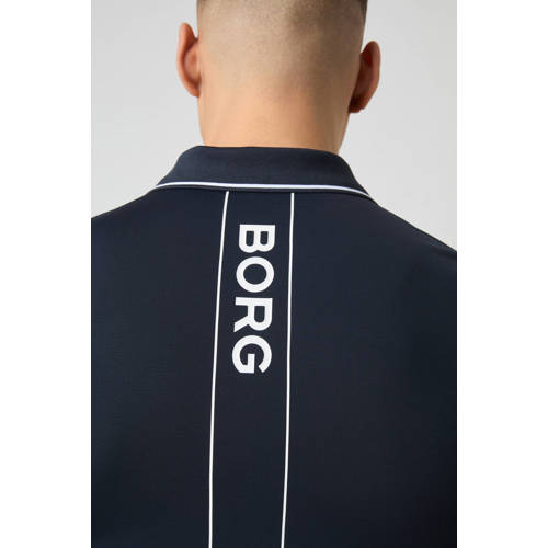 Björn Borg sportpolo Ace Polo donkerblauw afbeelding