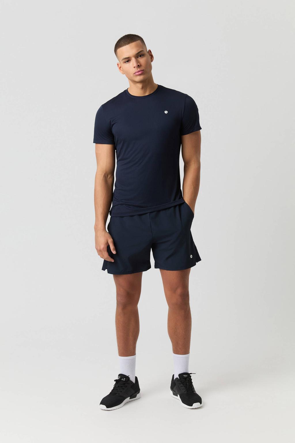 Björn Borg sportshirt Ace Light donkerblauw