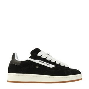 Ezo  suède sneakers zwart