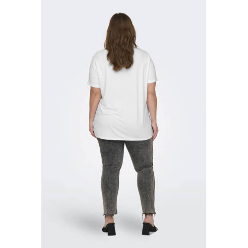 ONLY CARMAKOMA T-shirt wit afbeelding