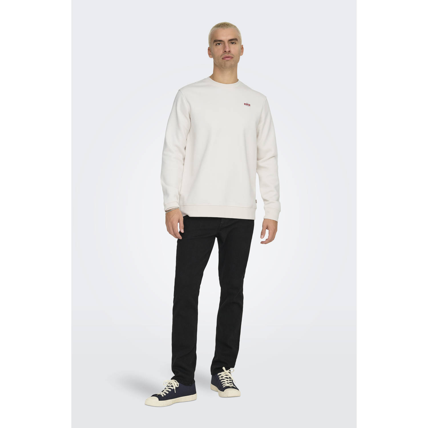 ONLY & SONS sweater ecru
