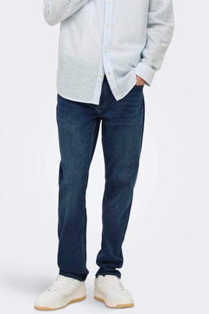 regular fit jeans ONSWEFT dark blue denim