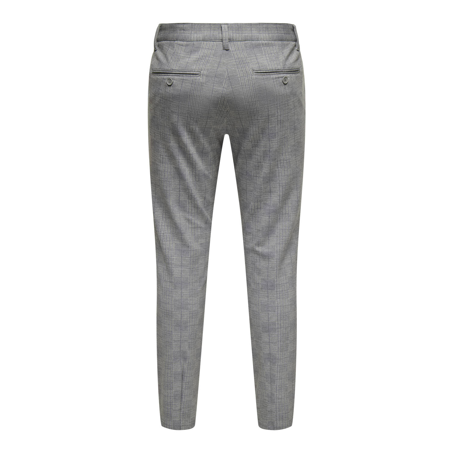 ONLY & SONS slim pantalon grijs