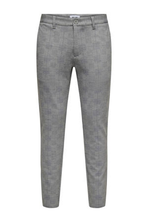 slim pantalon grijs