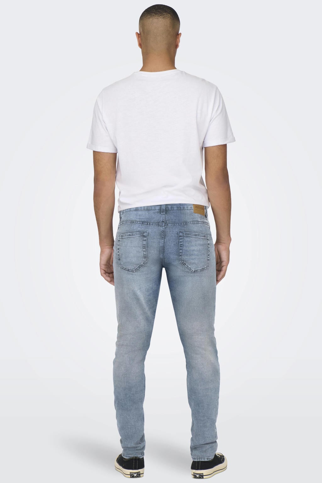 ONLY & SONS ONSWEFT regular fit jeans light blue denim