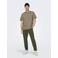 ONLY & SONS relaxed T-shirt lichtbruin