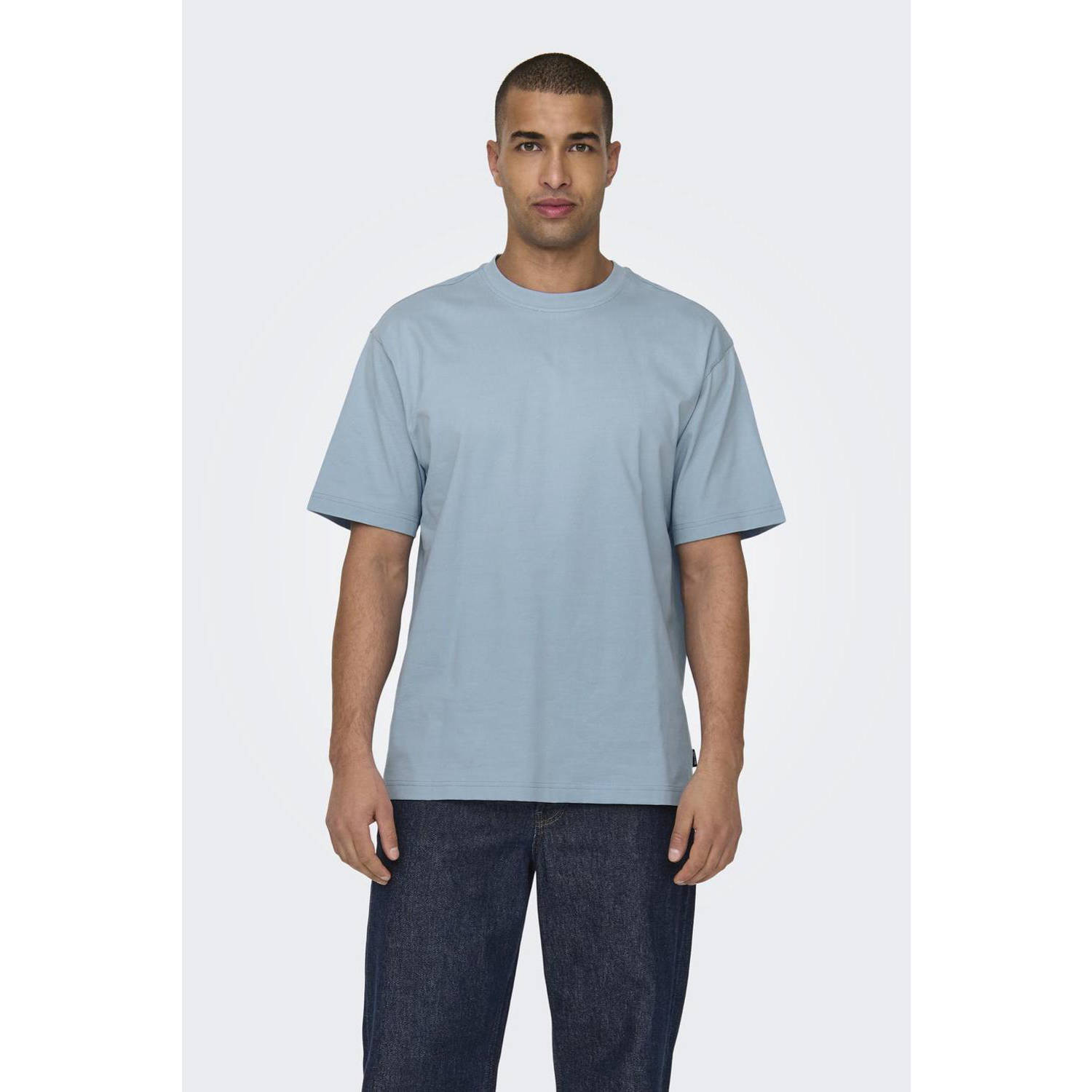 ONLY & SONS Shirt met ronde hals ONSFRED RLX SS TEE