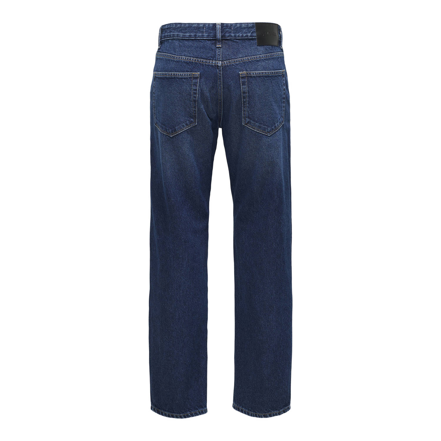 ONLY & SONS straight leg jeans ONSEDGE dark blue denim