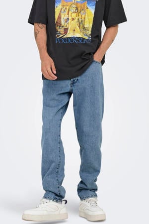ONSTYE loose fit jeans medium blue denim